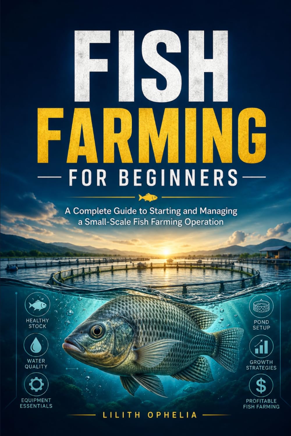 Fish Farming For Beginners: A Complete Guide to Starting and Managing a Small-Scale Fish Farming Operation baixar o livro de graça