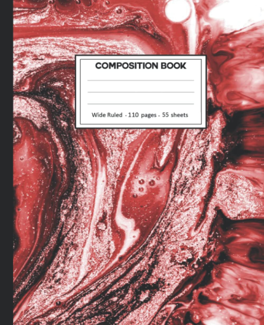 Composition Notebook: Composition Notebook with Red Marble for School. baixar o livro de graça