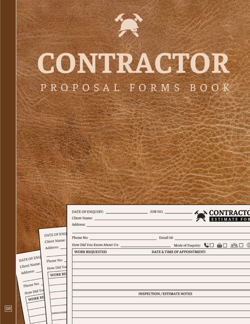 ler totalmente Contractor Proposal Forms Book: A Construction Job Estimate Paper Book With Logo