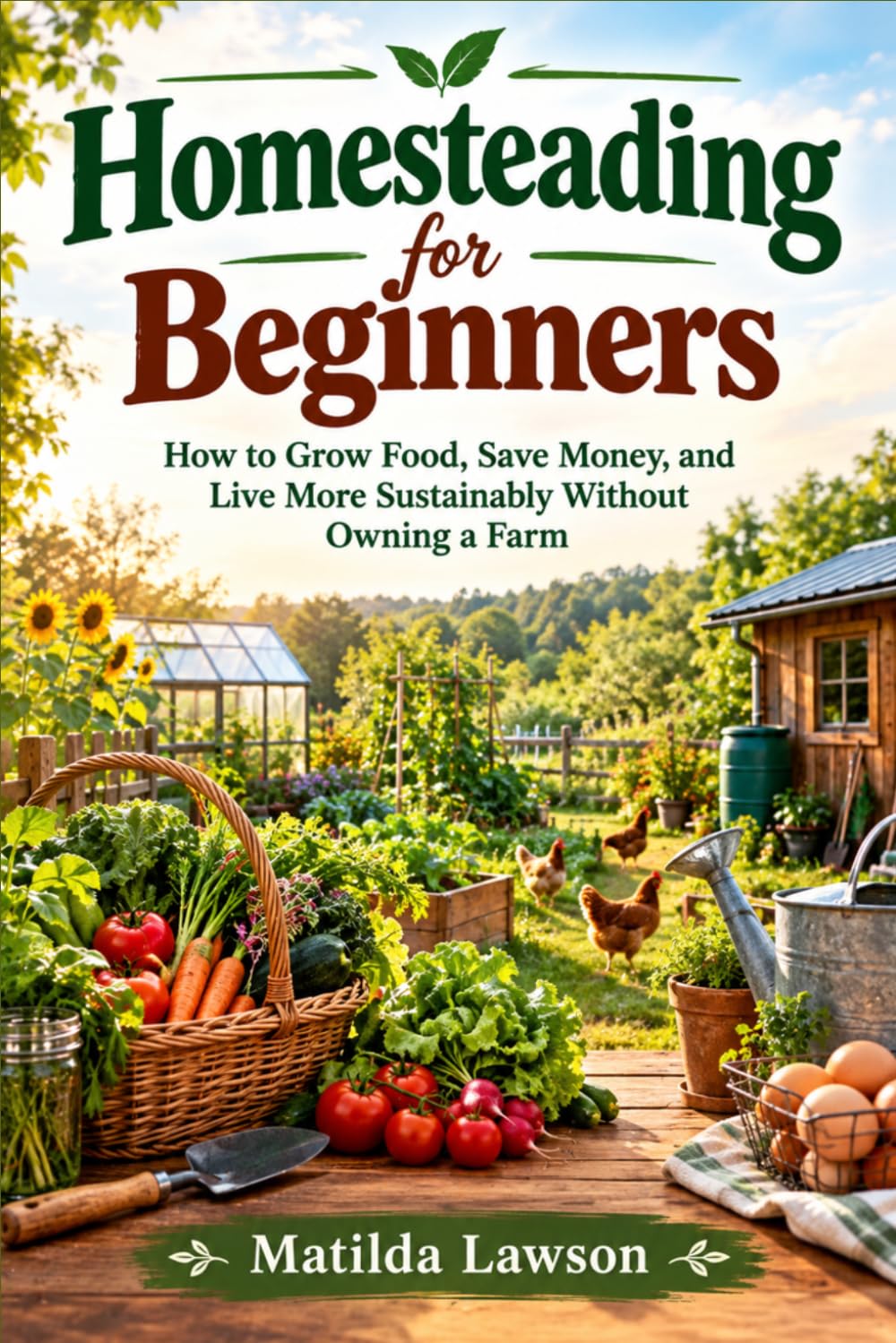 Homesteading for Beginners: How to Grow Food, Save Money, and Live More Sustainably Without Owning a Farm baixar o livro de graça