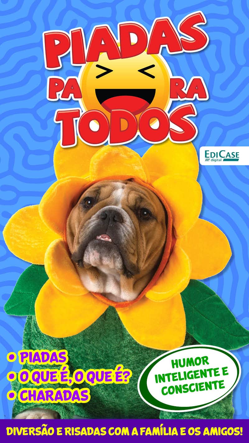 ler totalmente Piadas Para Todos Ed. 67 - Humor Inteligente e Consciente (EdiCase Publicações)