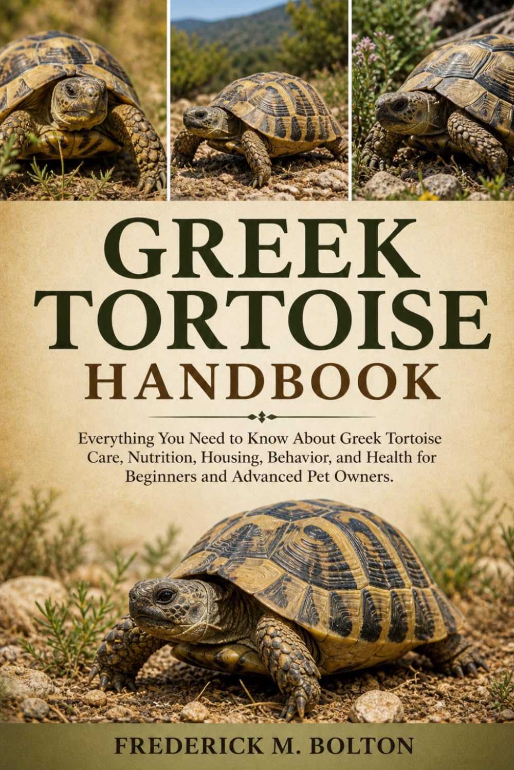 ler totalmente Greek Tortoise Handbook: Everything You Need to Know About Greek Tortoise Care, Nutrition, Housing, Behavior, and Health for Beginners and Advanced Pet Owners