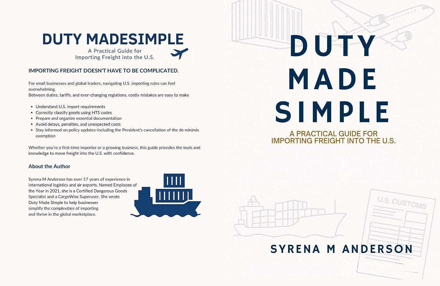 ler totalmente Duty Made Simple: A Practical Guide for Importing Freight into the U.S. (English Edition)