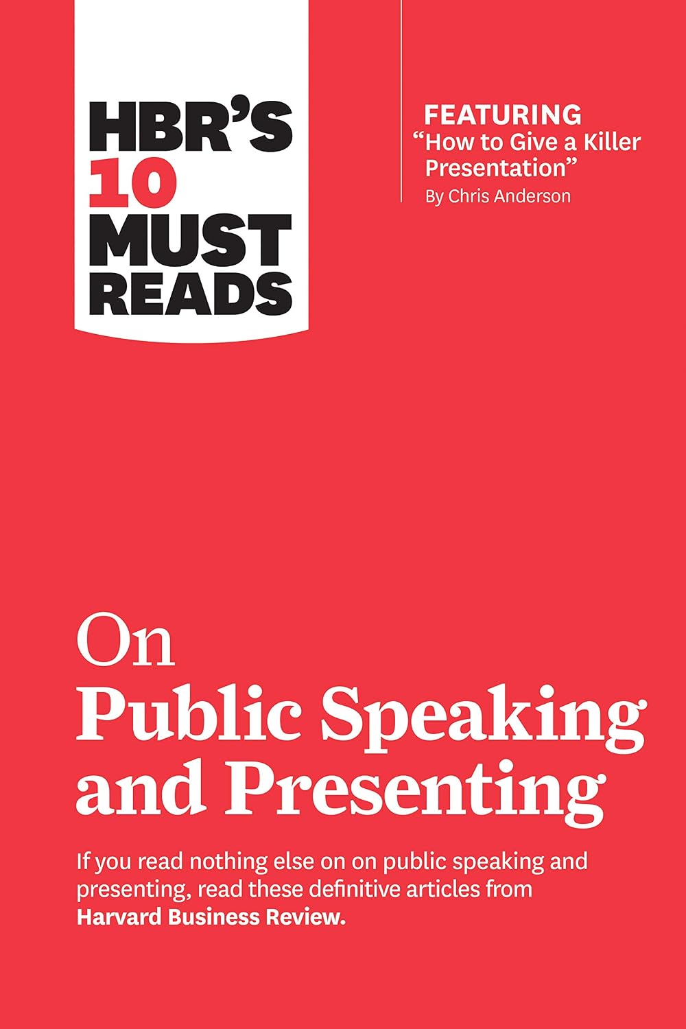 capítulo por capítulo baixar Hbr's 10 Must Reads on Public Speaking and Presenting (with Featured Article How to Give a Killer Presentation by Chris Anderson)