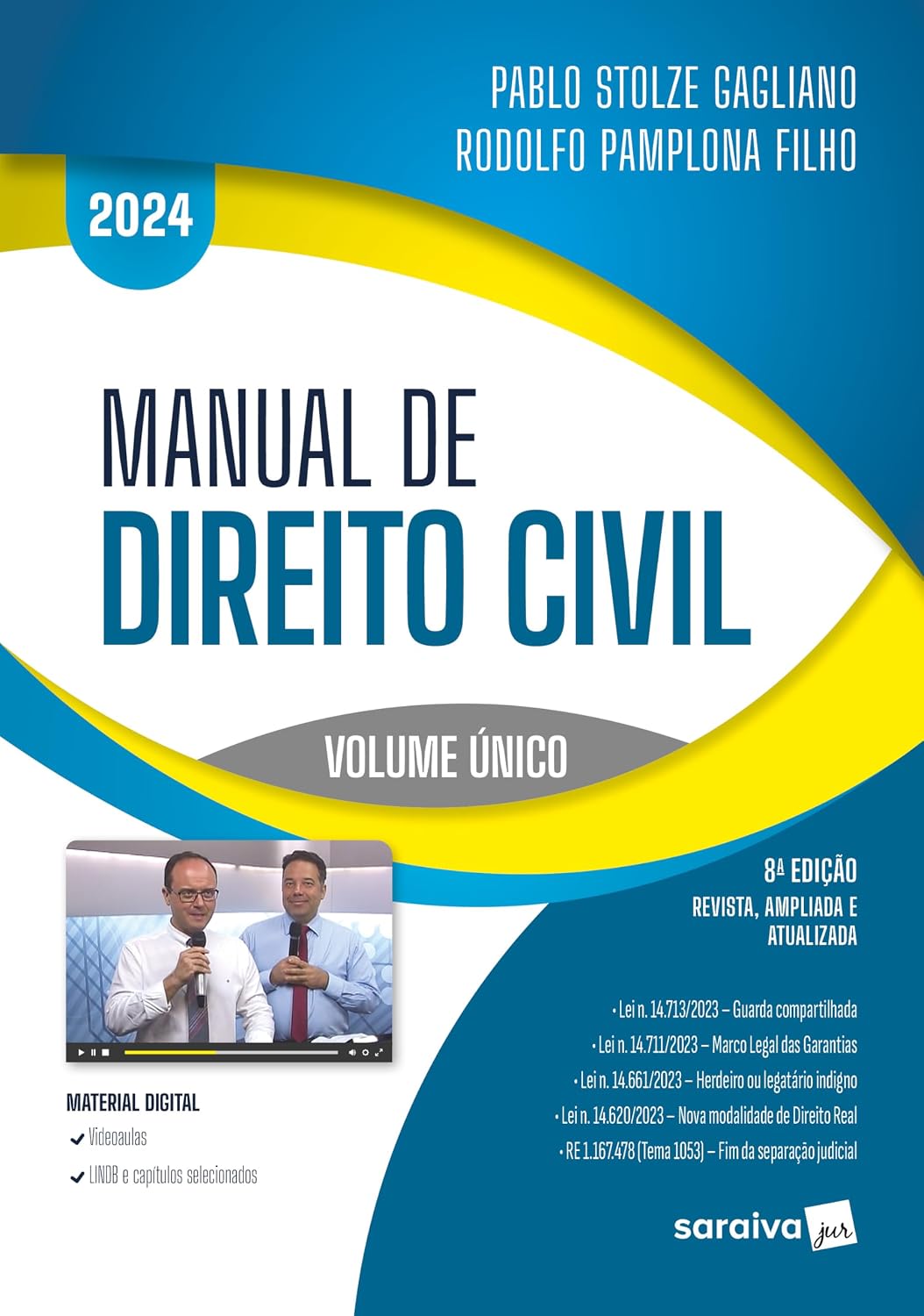capítulo por capítulo baixar Manual de Direito Civil - 8ª edição 2024