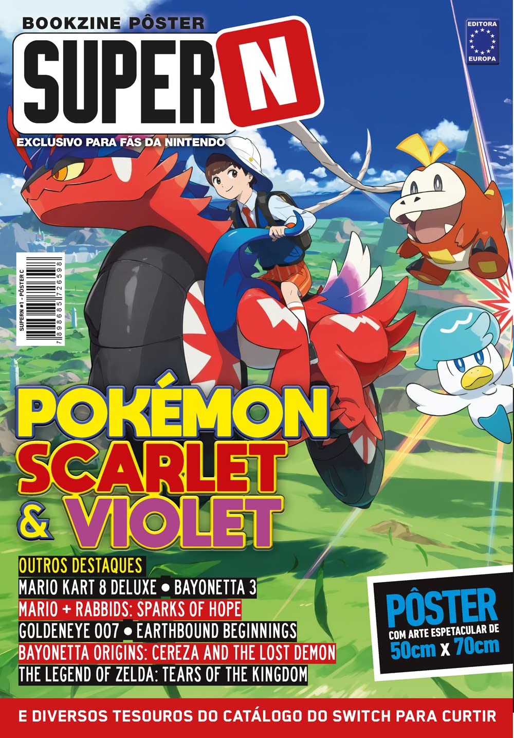 Pokémon Scarlet & Violet - Superpôster Super N baixar livro de graça