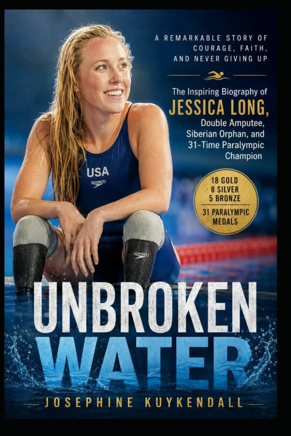 ler totalmente Unbroken Water: The Inspiring Biography of Jessica Long, Double Amputee, Siberian Orphan, and 31-Time Paralympic Champion