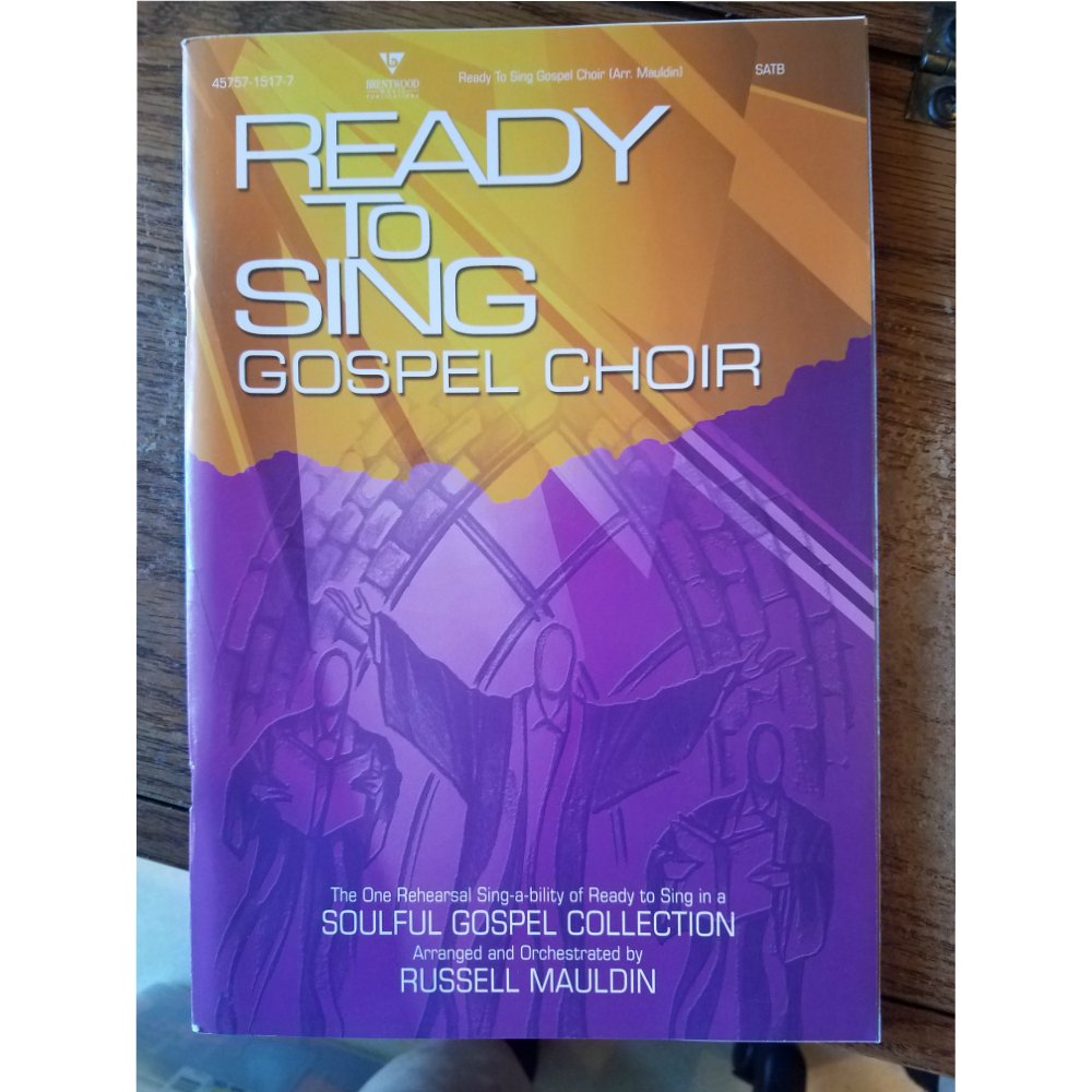 Ready to Sing Gospel Choir Choral Book baixar o livro de graça