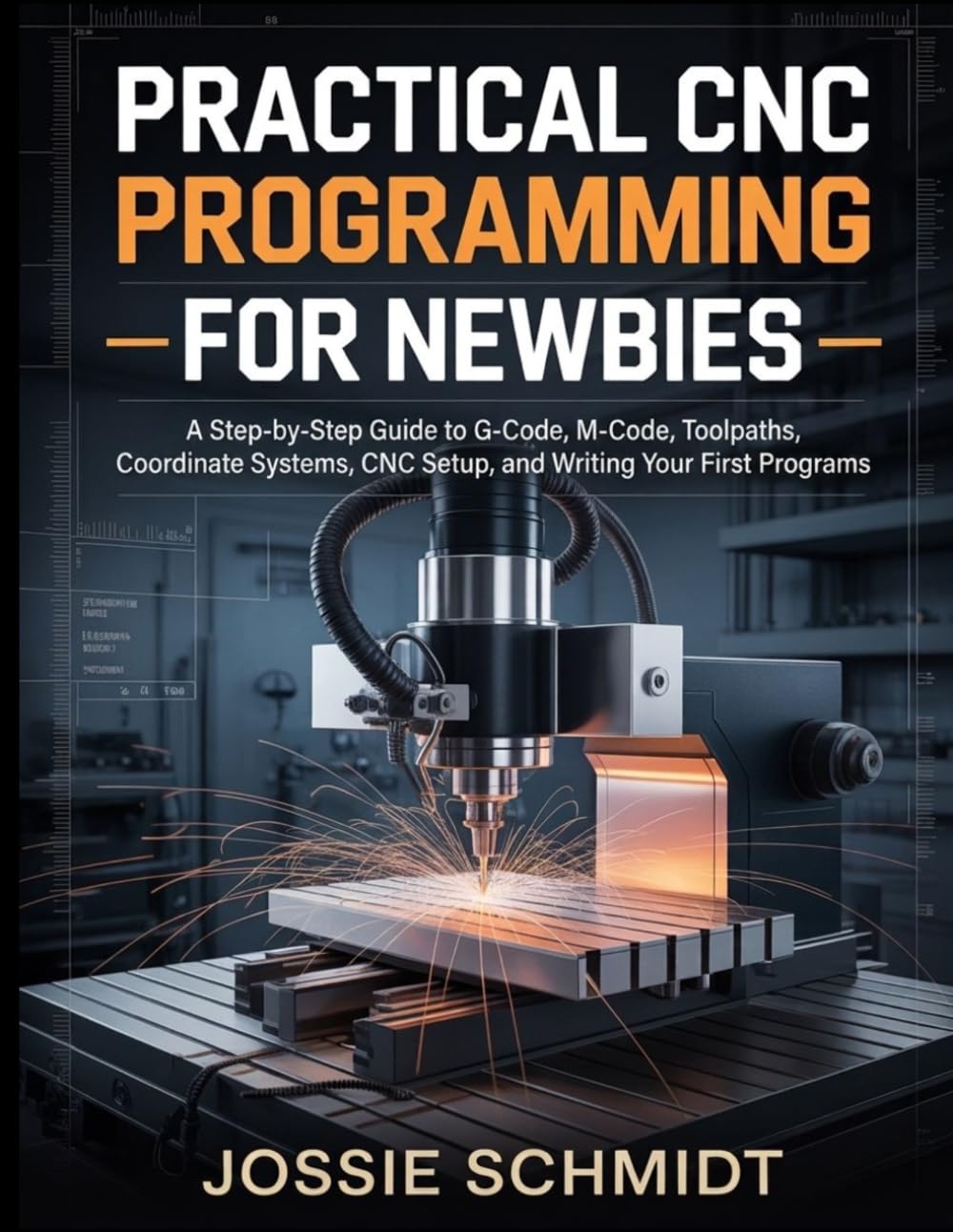 ler totalmente Practical CNC Programming for Newbies: A Step-by-Step Guide to G-Code, M-Code, Toolpaths, Coordinate Systems, CNC Setup, and Writing Your First Programs