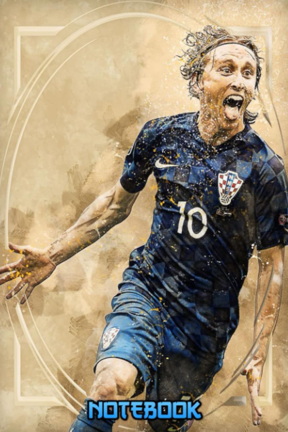 Notebook: Luka Modric Notebook Journal/ Diary Gift For Fans | Christmas, Thankgiving Notebook #389 baixar o livro de graça