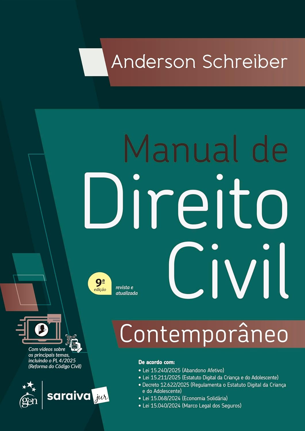 ler totalmente Manual de Direito Civil Contemporâneo - 9ª Edição 2026