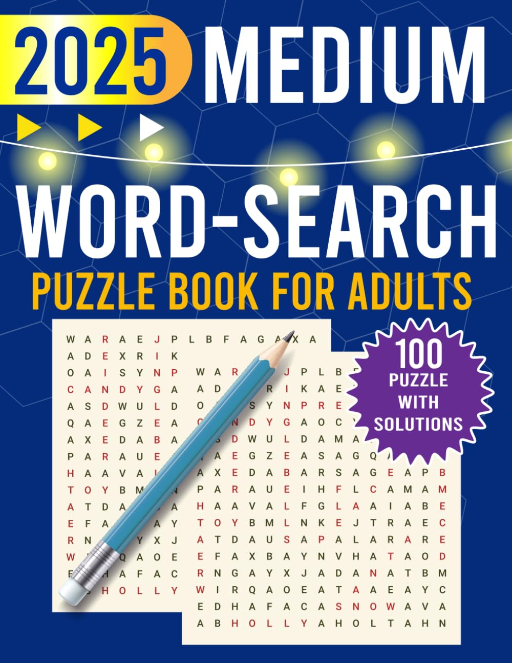 2025 medium Word Search Puzzle book for adults: 100 Stimulating Word Search Puzzles with Contemporary Vocabulary. Mind-Sharpening Challenges for Adults baixar livro de graça