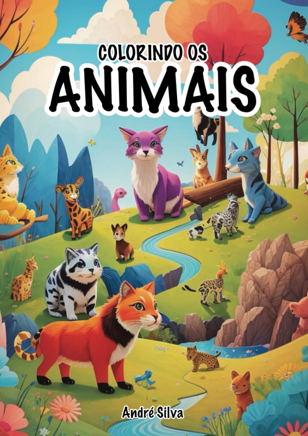 ler totalmente Colorindo os Animais (Portuguese Edition)