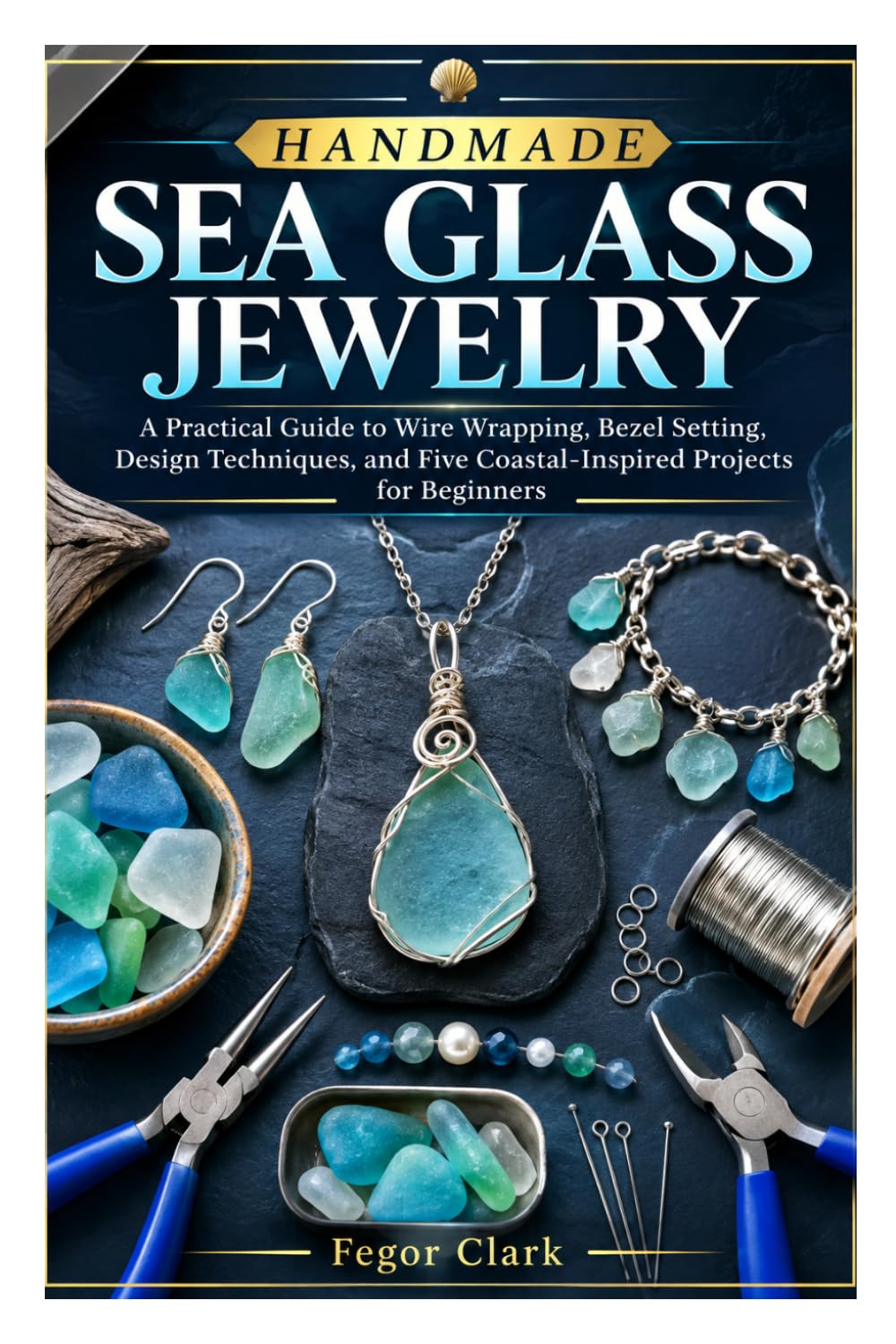 Handmade Sea Glass Jewelry: A Practical Guide to Wire Wrapping, Bezel Setting, Design Techniques, and Five Coastal-Inspired Projects for Beginners baixar o livro de graça