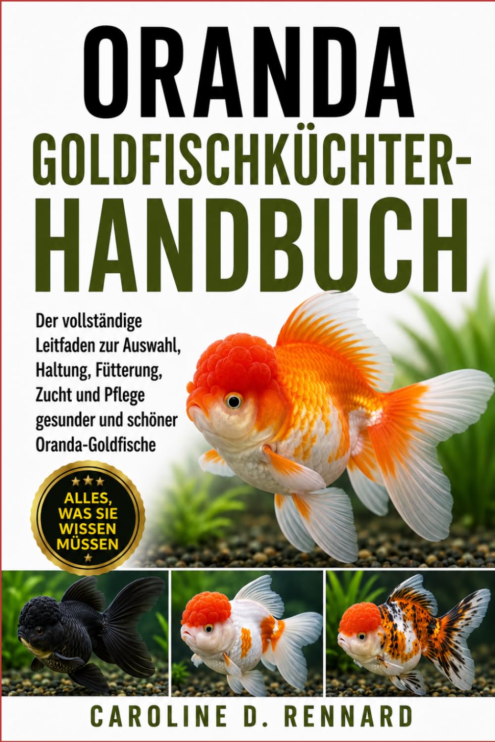 Oranda Goldfischküchter-Handbuch: Der vollständige Leitfaden zur Auswahl, Haltung, Fütterung, Zucht und Pflege gesunder und schöner Oranda-Goldfische baixar livro de graça