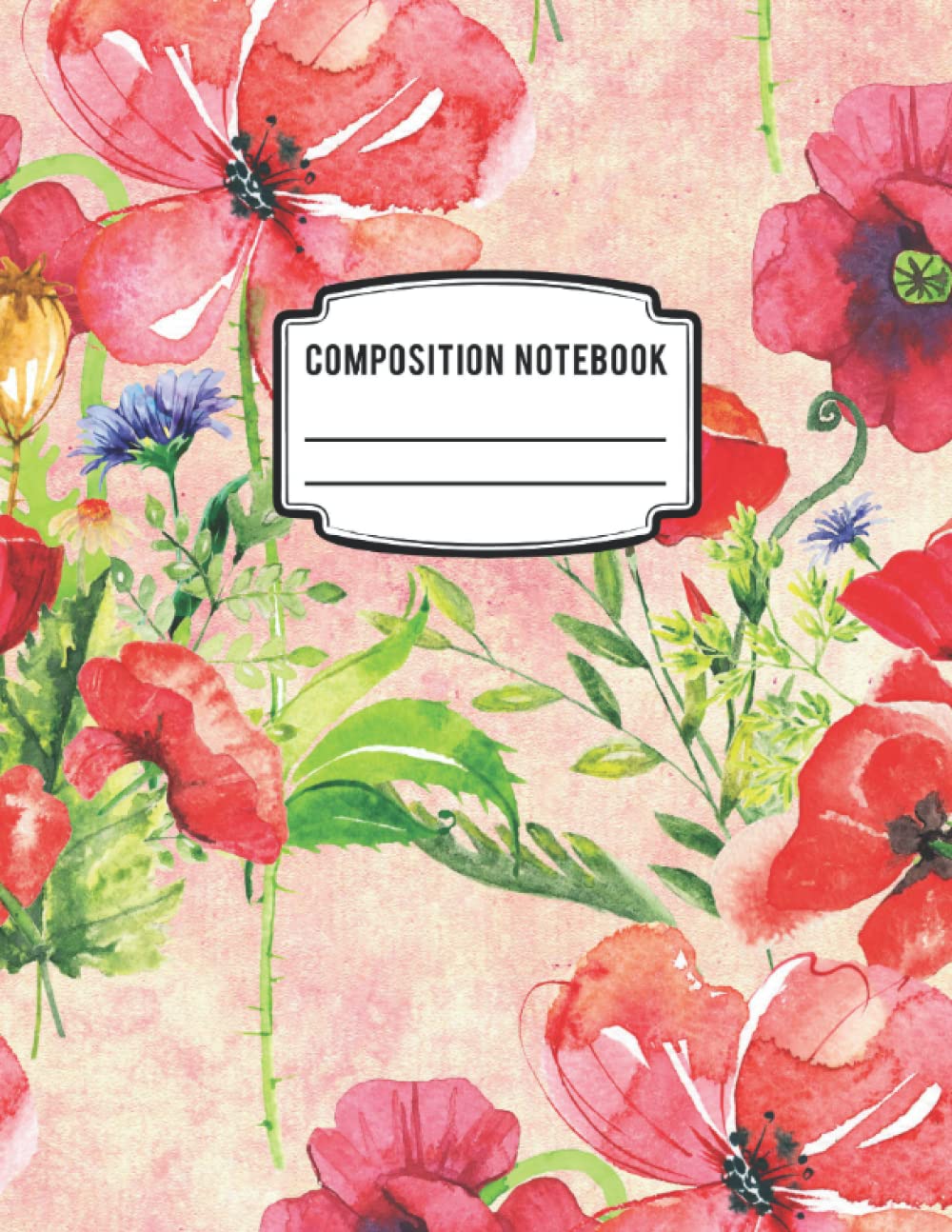 Composition Notebook: Cornell Notes. Size: 8.5" x 11", 120 Pages.