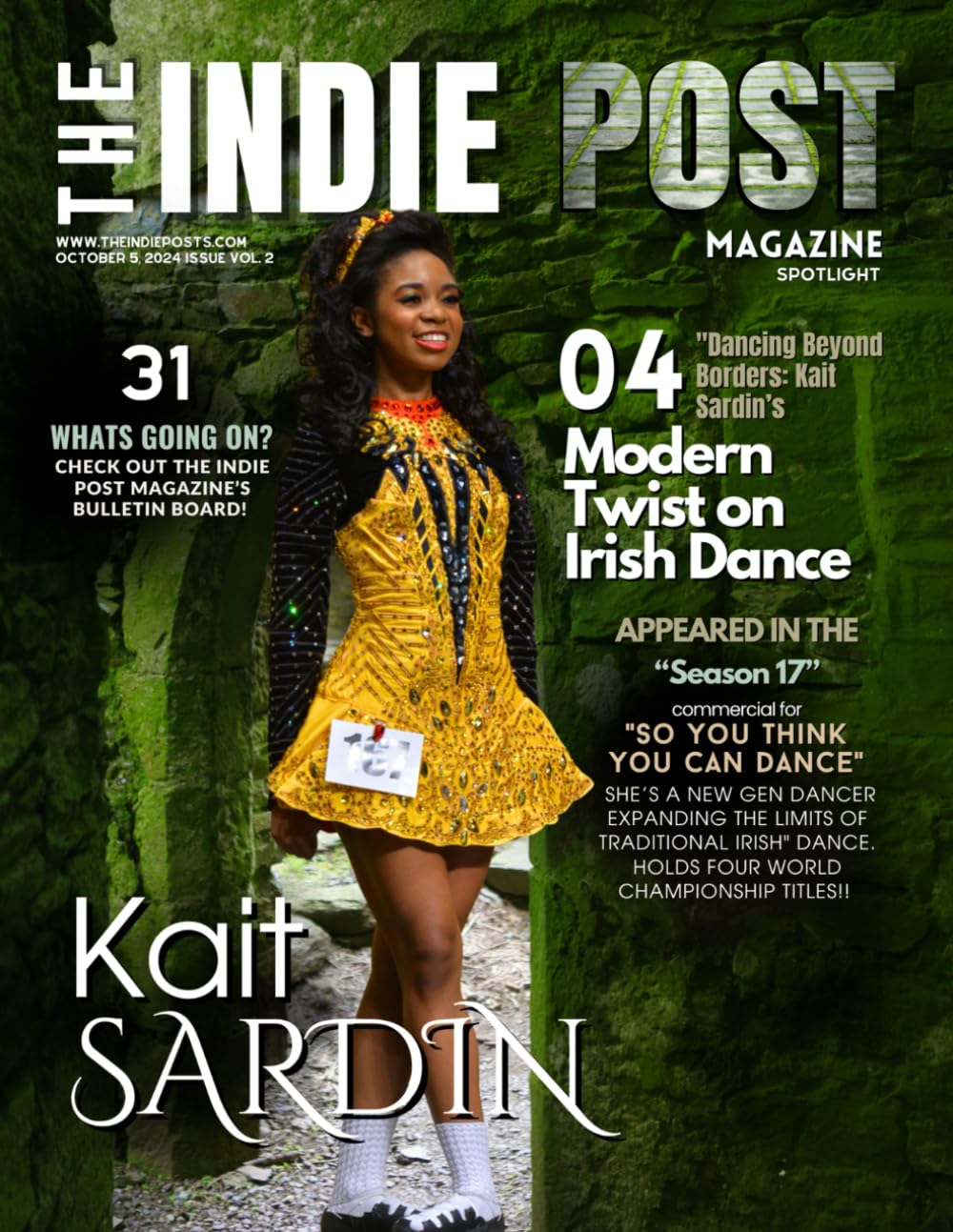 ler totalmente The Indie Post Magazine Kait Sardin October 5, 2024 Issue Vol.2