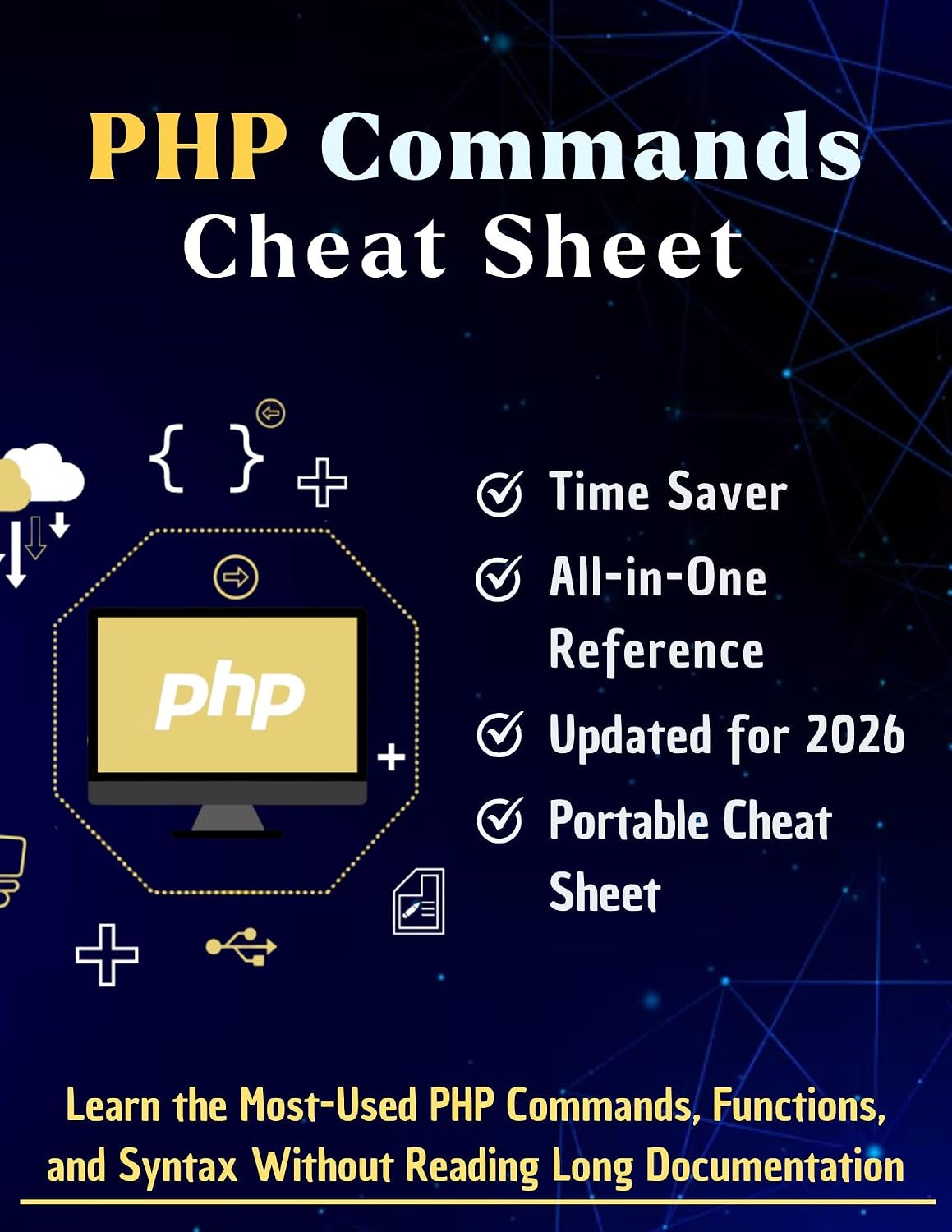 capítulo por capítulo baixar PHP Commands Cheat Sheet: PHP syntax quick reference | Year 2026 Updated | Most-Used PHP Commands, Functions, and Syntax Without Reading Long Documentation... Technology Books Book 55) (English Edition)