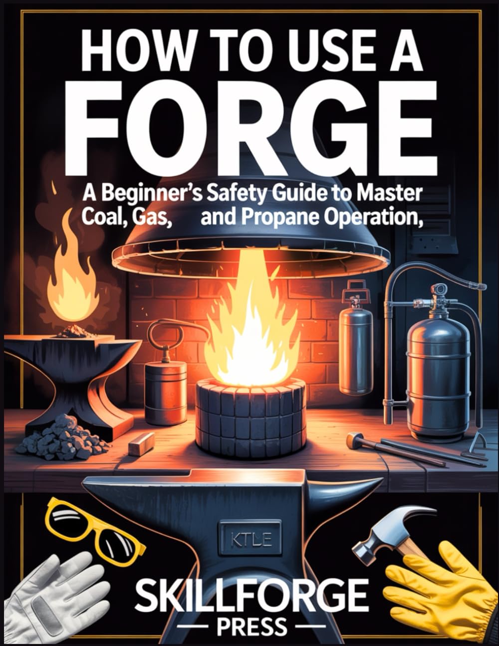 How to Use a Forge: A Beginner's Safety Guide to Master Coal, Gas, and Propane Operation baixar o livro de graça