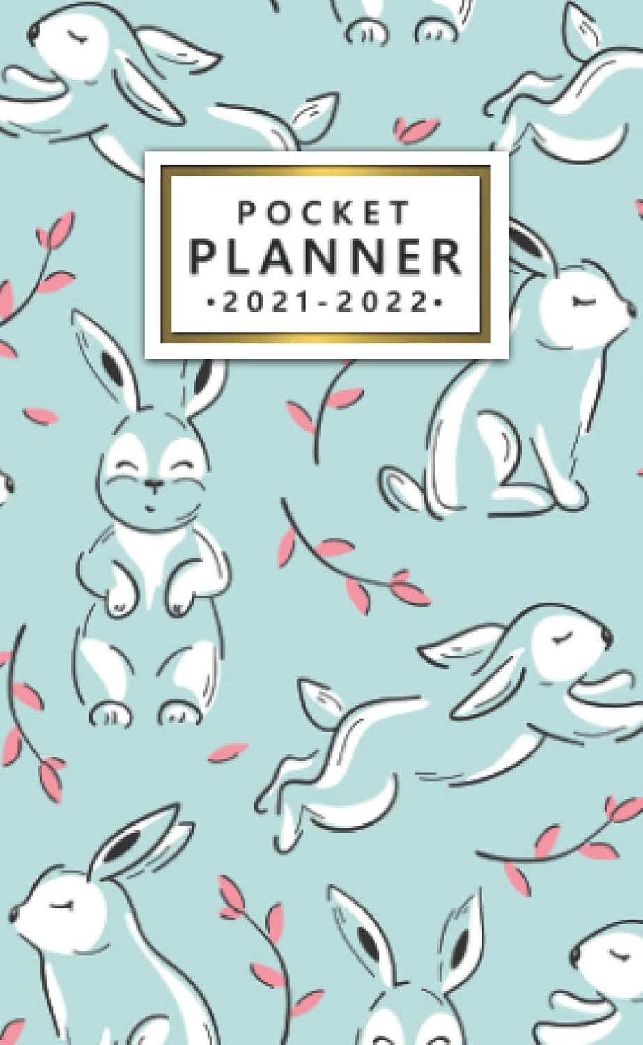 2021-2022 Pocket Planner: Sweet Baby Bunny Rabbit Two Year (24-Months) Monthly Organizer Calendar Agenda baixar livro de graça