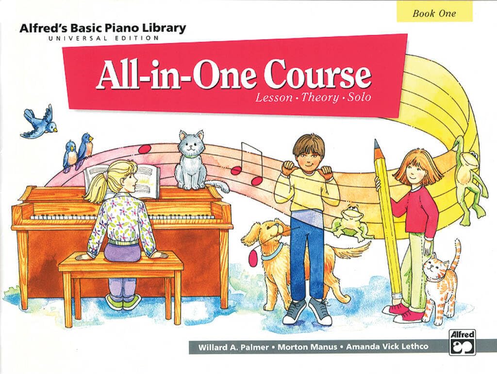 Alfred's Basic Piano Library All-in-One Course Book One: Universal Edition: Lesson, Theory, Solo baixar o livro de graça