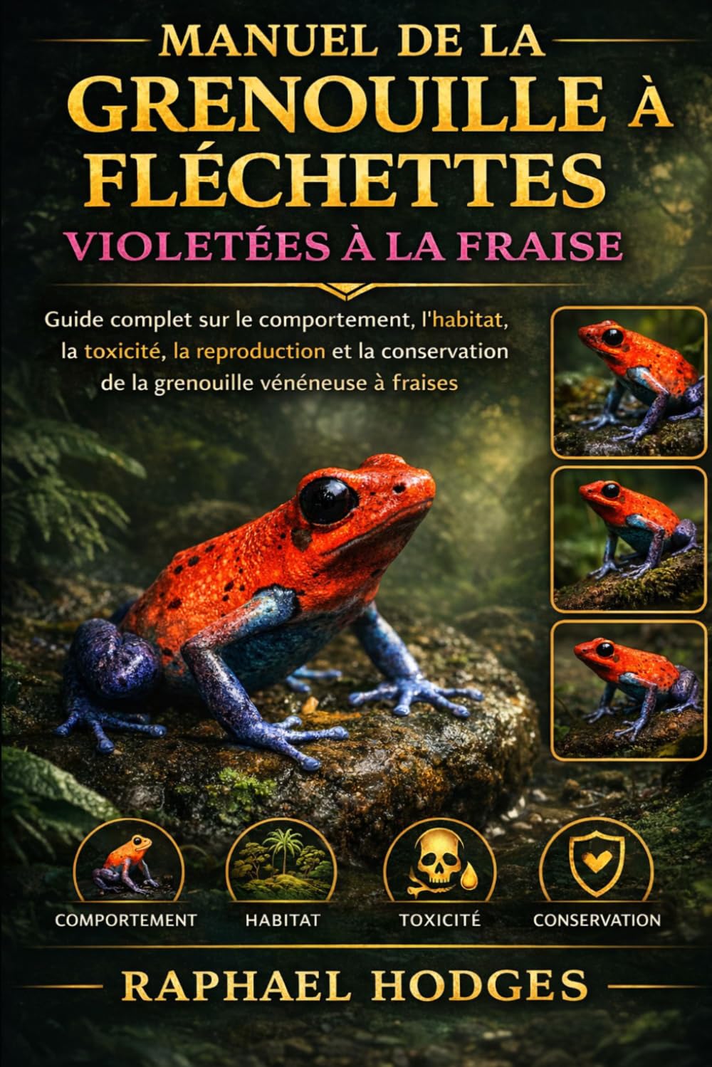 ler totalmente MANUEL DE LA GRENOUILLE À FLÉCHETTES VIOLETÉES À LA FRAISE: Guide complet sur le comportement, l'habitat, la toxicité, la reproduction et la... vénéneuse à fraises (French Edition)