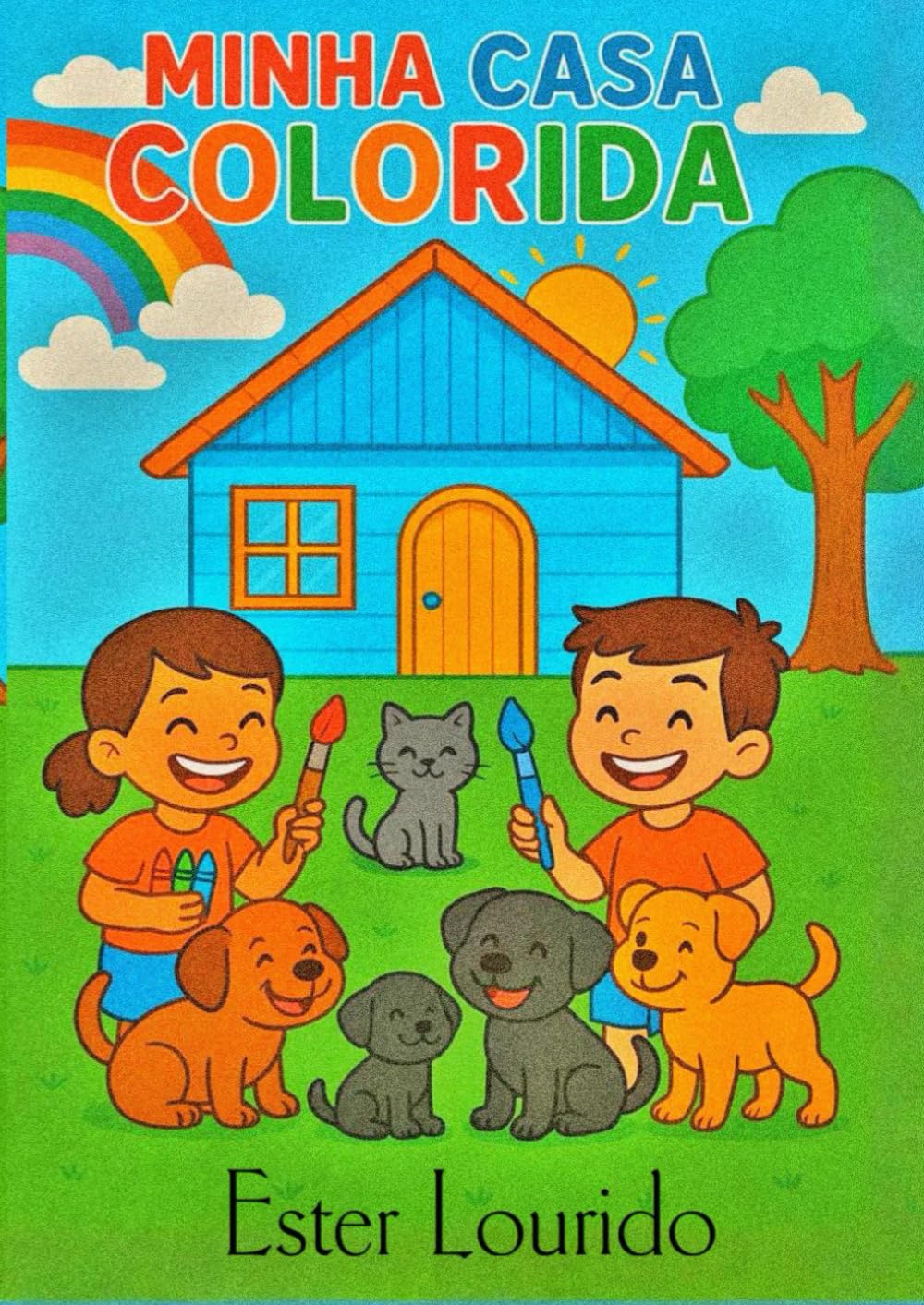 Minha Casa Colorida: Um livro para colorir cada cantinho do lar com alegria! (Livros Para Colorir) (Portuguese Edition) baixar livro de graça