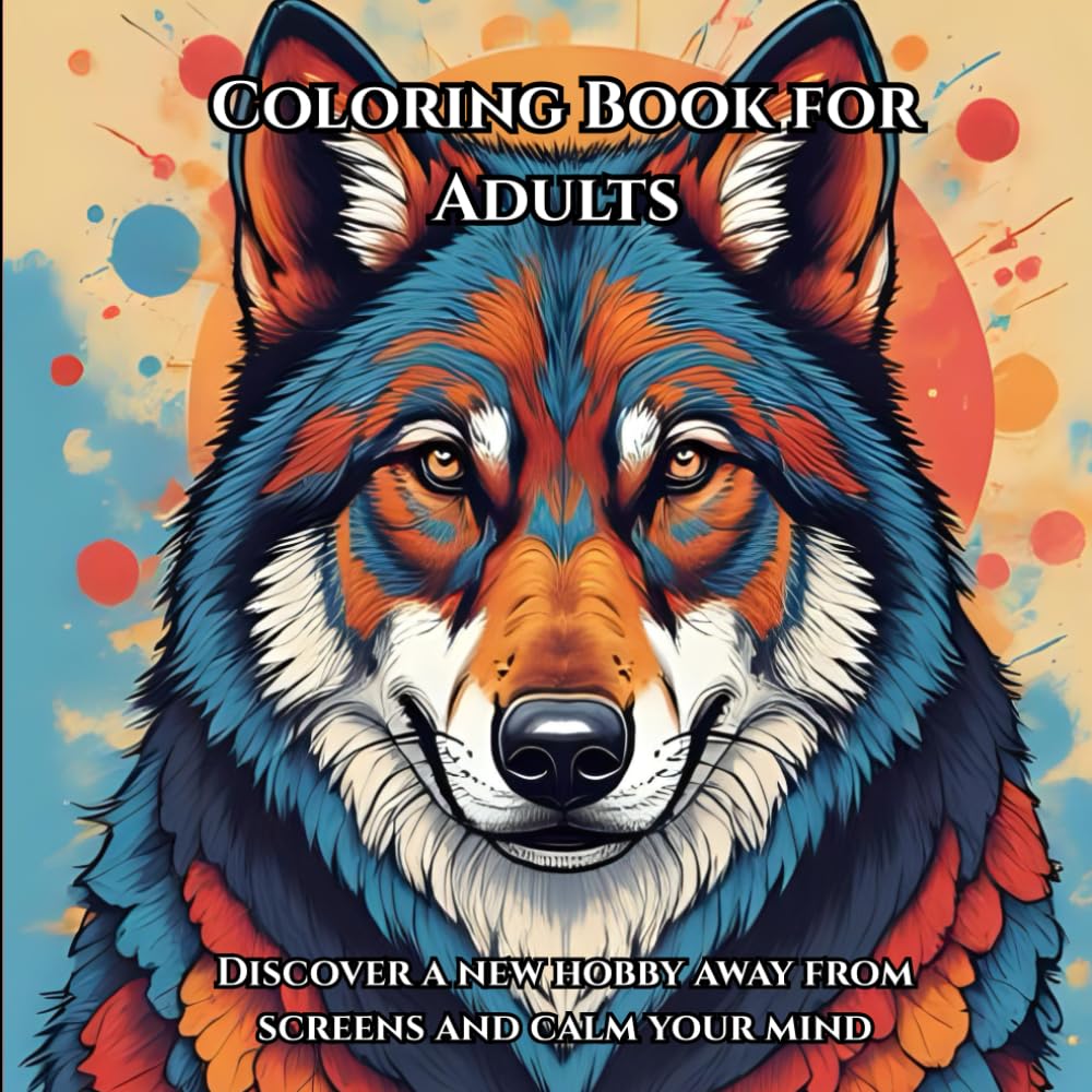 Adult Coloring Book to Relieve Stress and Calm the Mind: Find serenity in every stroke and transform your free time (Portuguese Edition) baixar o livro de graça
