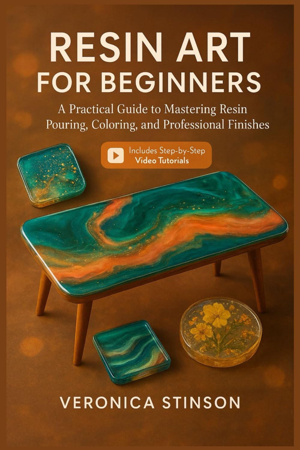 ler totalmente RESIN ART FOR BEGINNERS: A Practical Guide to Mastering Resin Pouring, Coloring, and Professional Finishes