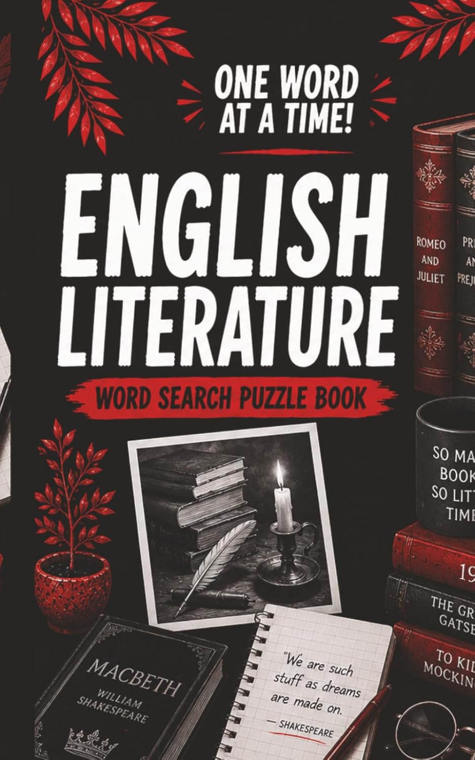 English Literature Word Search: PUZZLES FOR ADULTS, SENIORS AND TEENS baixar o livro de graça