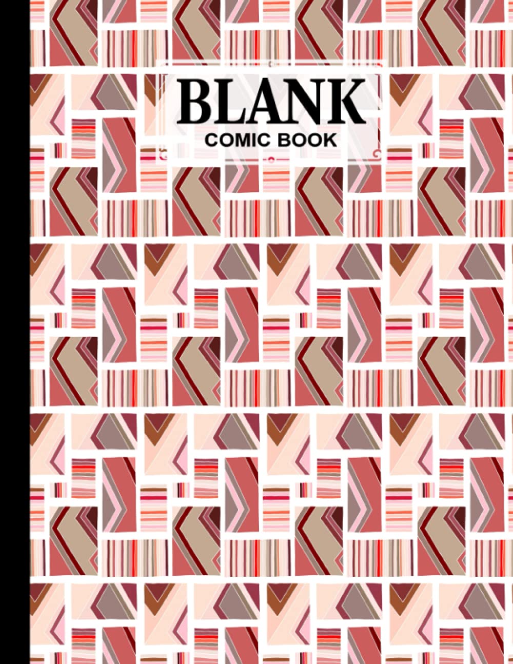 Blank Comic Book: Rectangles Cover Blank Comic Book, Create Your Own Story, Journal, Notebook, Sketchbook for Kids and Adults, 120 Pages - Size 8.5" x 11" Notebook by Eva Koch baixar livro de graça