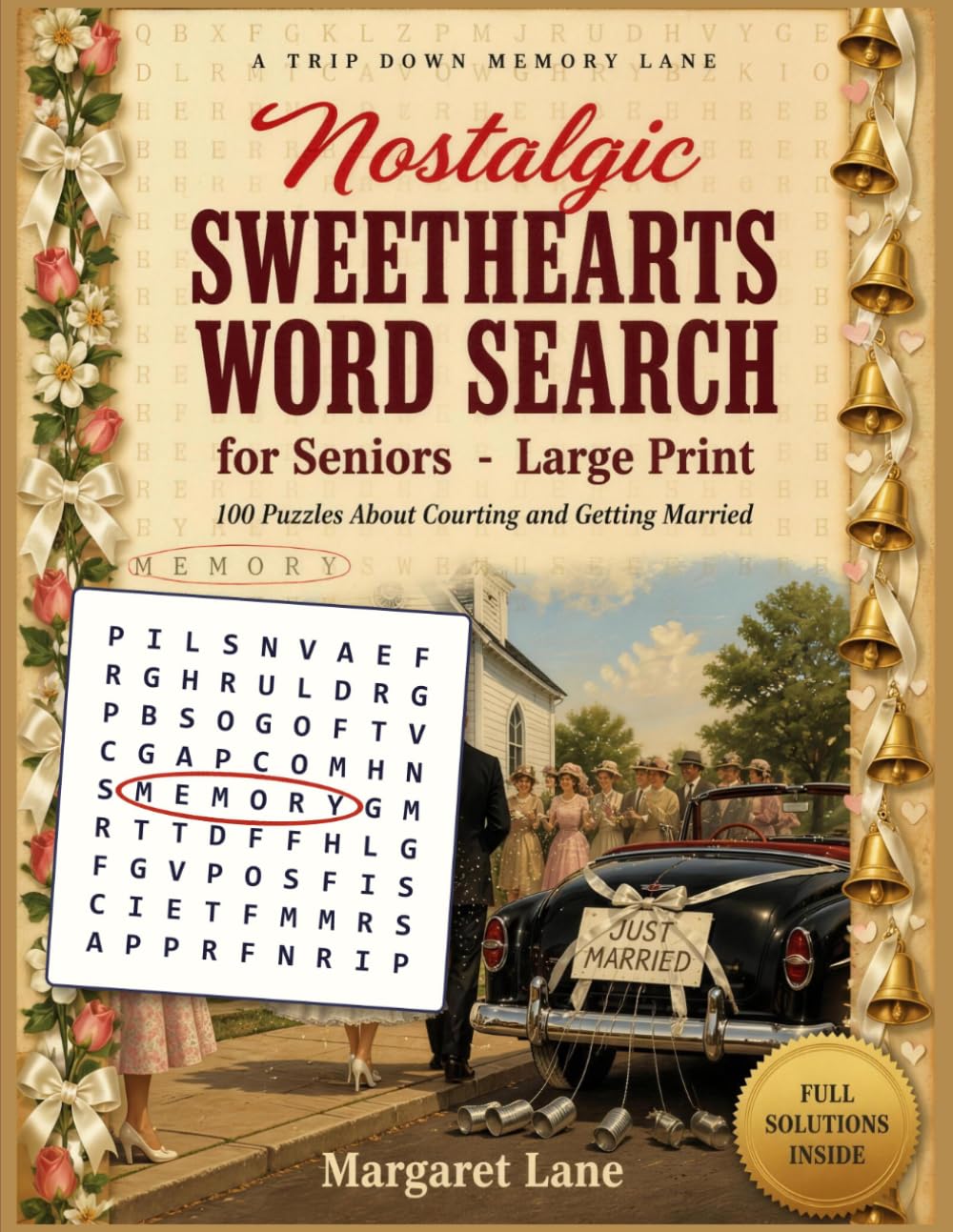 capítulo por capítulo baixar Nostalgic Sweethearts Word Search for Seniors - Large Print: An Anniversary Gift for Mom & Dad, Grandma & Grandpa - 100 Puzzles About Courting and... Church (Large Print Puzzle Books For Seniors)