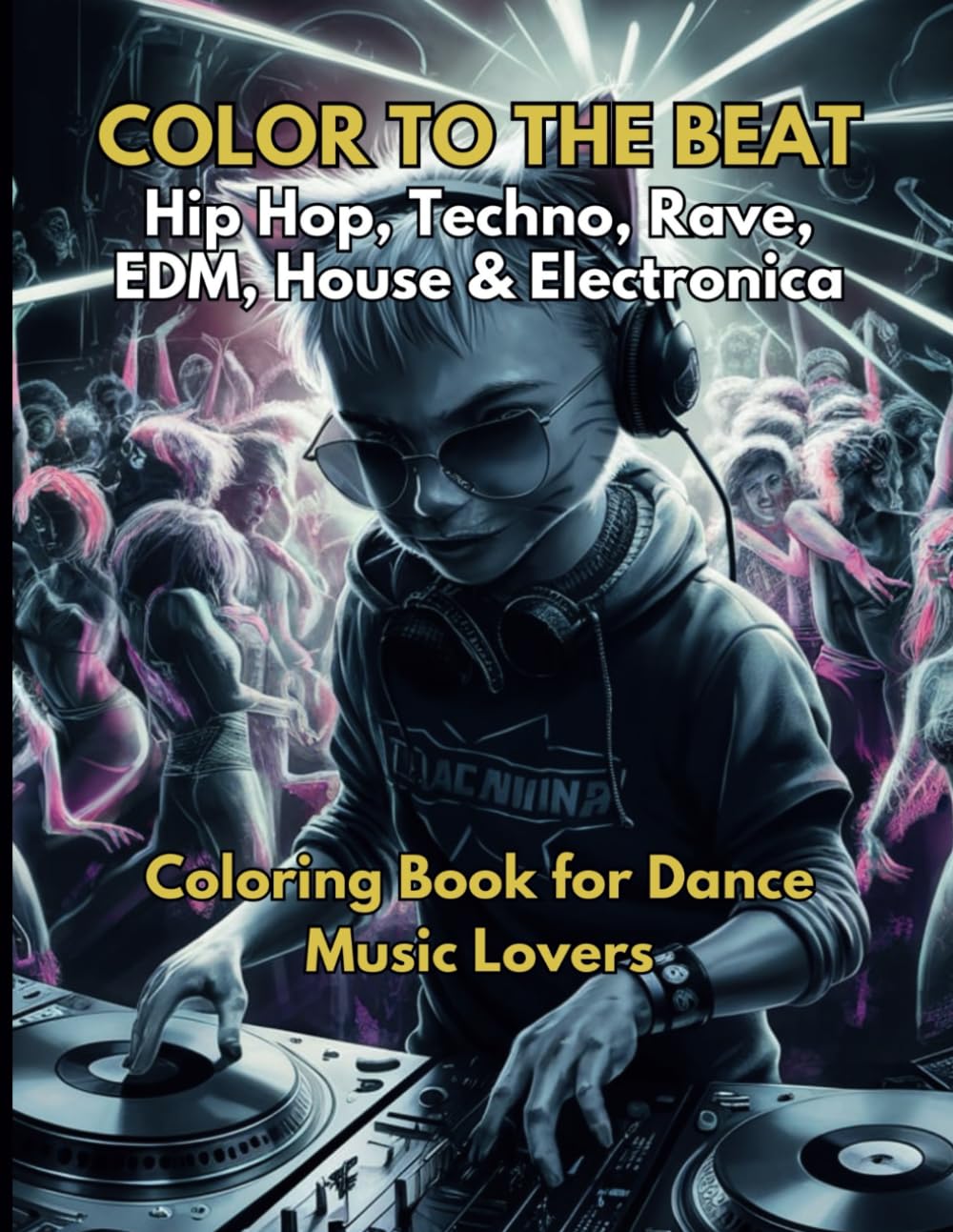 capítulo por capítulo baixar COLOR TO THE BEAT - Hip Hop, Techno, Rave, House, EDM & Electronica: Coloring Book for Dance Music Lovers; Color & Relax While Listening to Thumping Beats