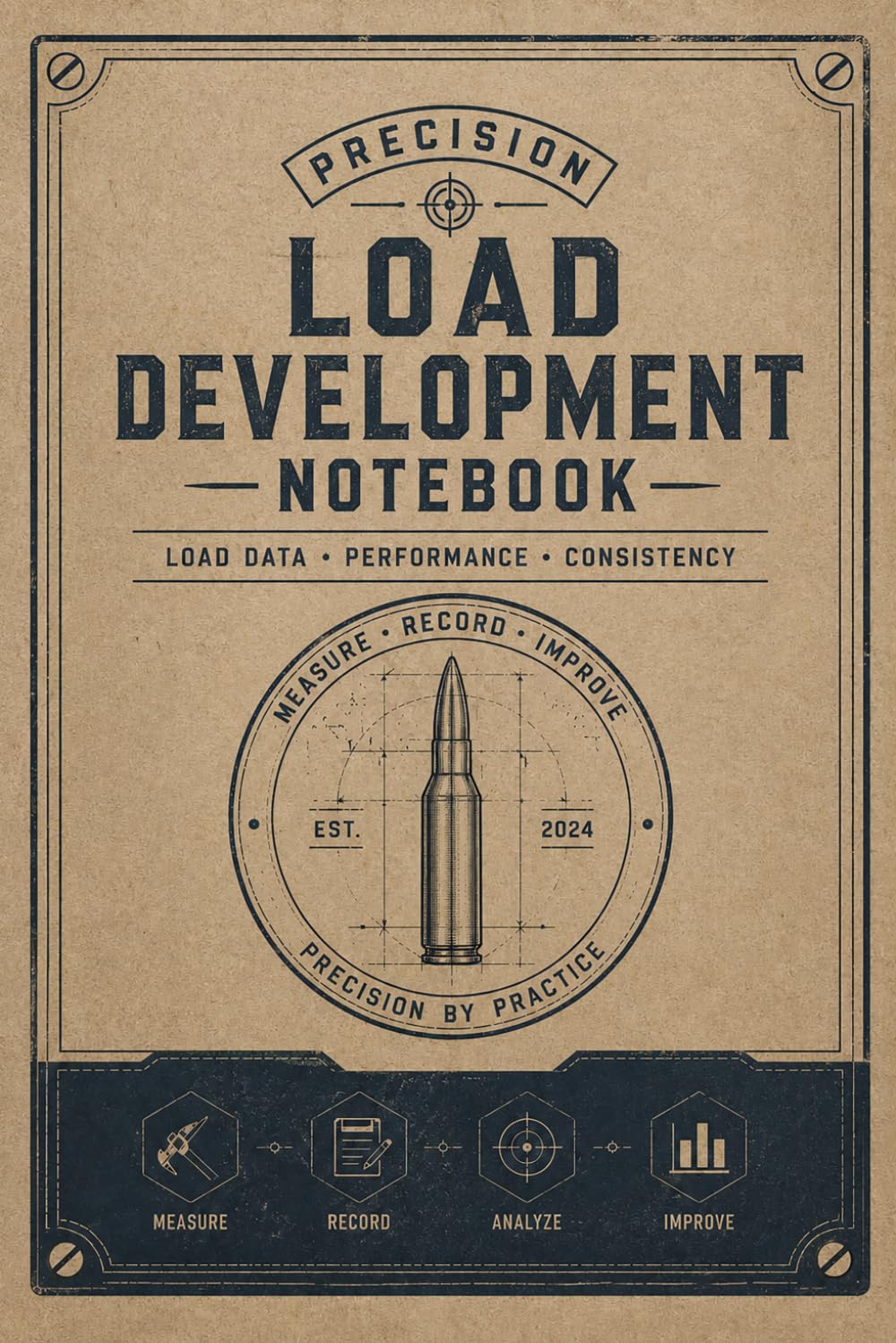 ler totalmente Load Development Notebook: Reloading Record Book for Component Testing, Chronograph Results, Accuracy Groups and Ballistic Notes