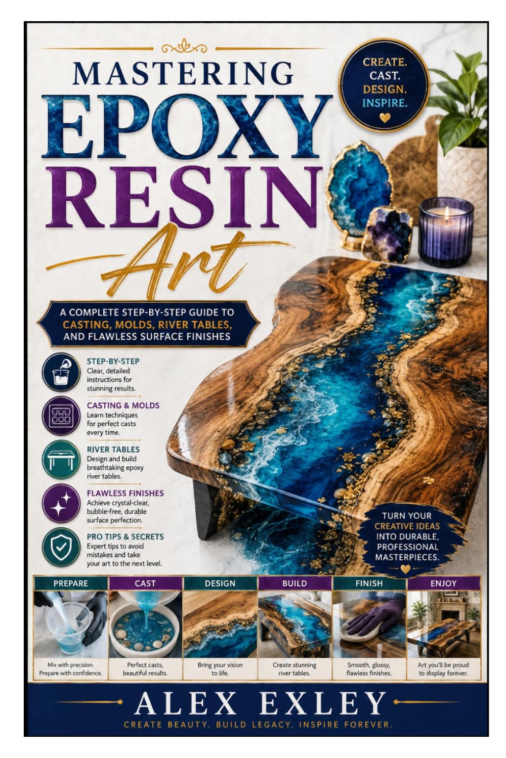 Mastering Epoxy Resin Art: A Complete Step-by-Step Guide to Casting, Molds, River Tables, and Flawless Surface Finishes baixar o livro de graça