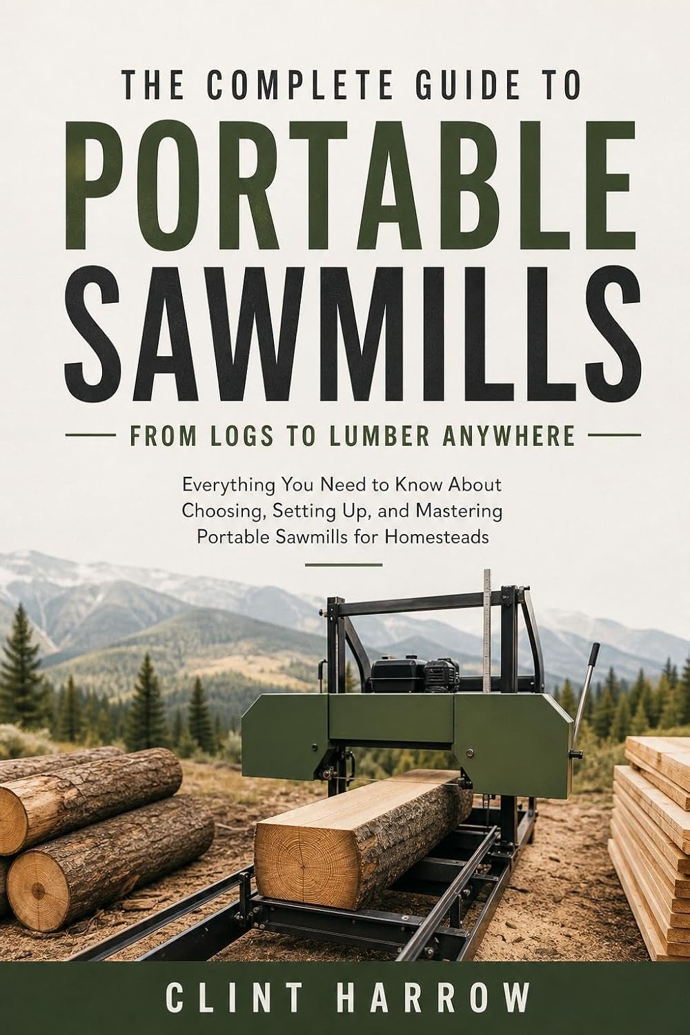 The Complete Guide to Portable Sawmills: From Logs to Lumber Anywhere: Everything You Need to Know About Choosing, Setting Up, and Mastering Portable Sawmills for Homesteads (English Edition) baixar livro de graça