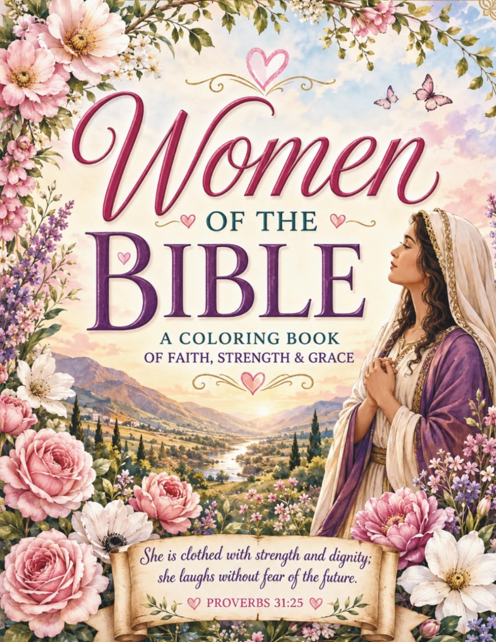 capítulo por capítulo baixar Women of the Bible: A Christian Coloring Book of Faith, Courage & Grace