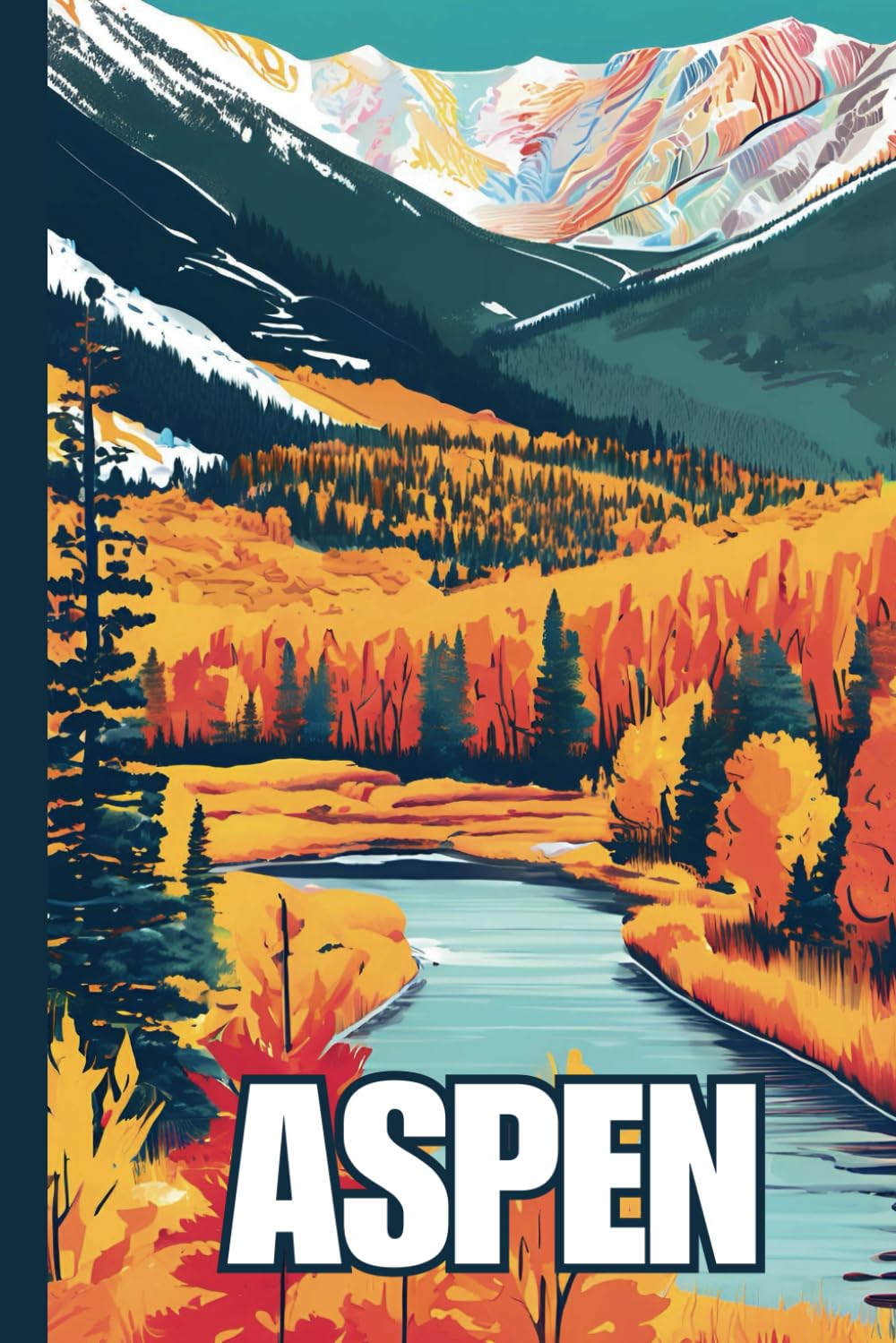 ler totalmente Aspen Travel and Skiing Journal: A lined 6x9 notebook to write about your trip to the Colorado Ski Slopes