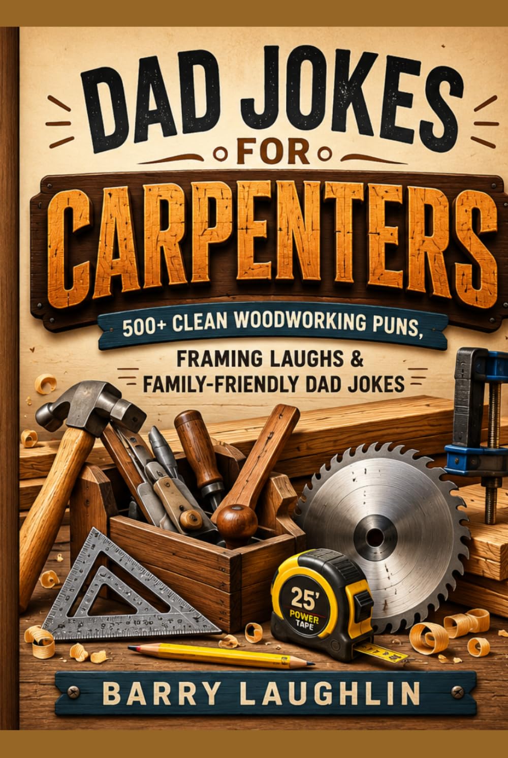 Dad Jokes for Carpenters: 500+ Clean Woodworking Puns, Framing Laughs & Family-Friendly Dad Jokes baixar o livro de graça