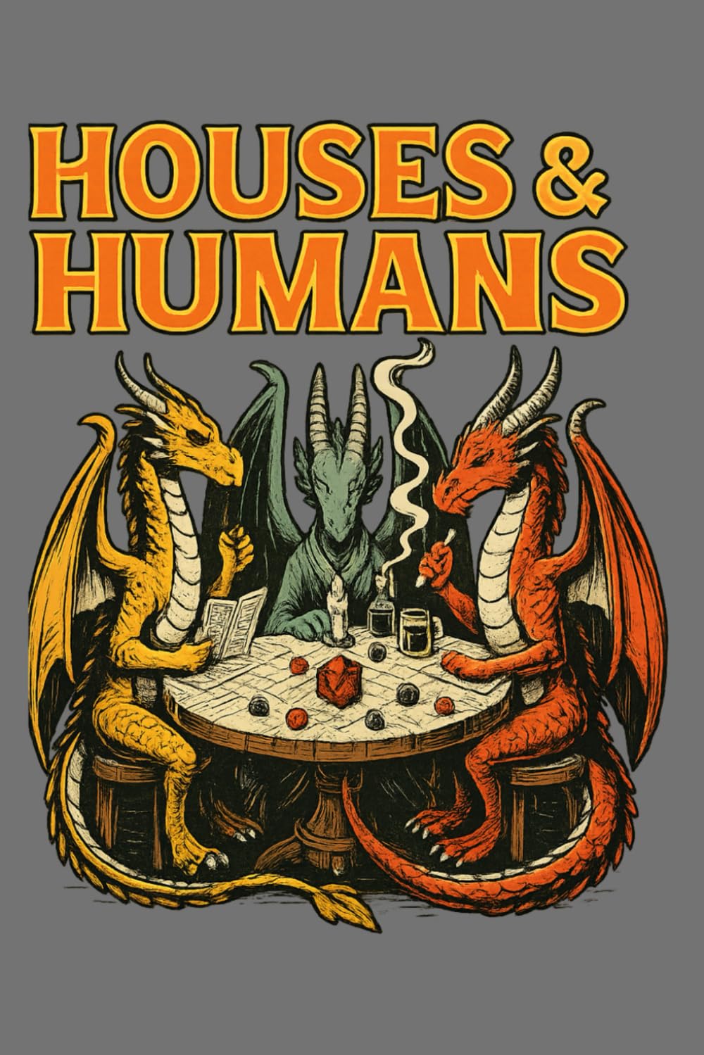 ler totalmente Houses and Humans Notizbuch für Schule und Freizeit: Eine tolle Geschenkidee für deinen Spieleabend. (German Edition)