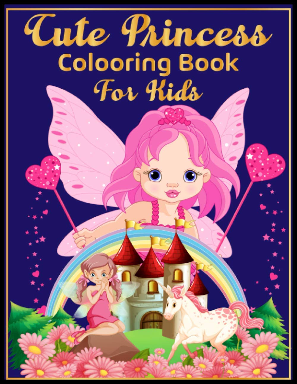 ler totalmente Cute Princess Colooring Book For Kids: An Kids Coloring Book with Princess Designs for Kids Relaxation