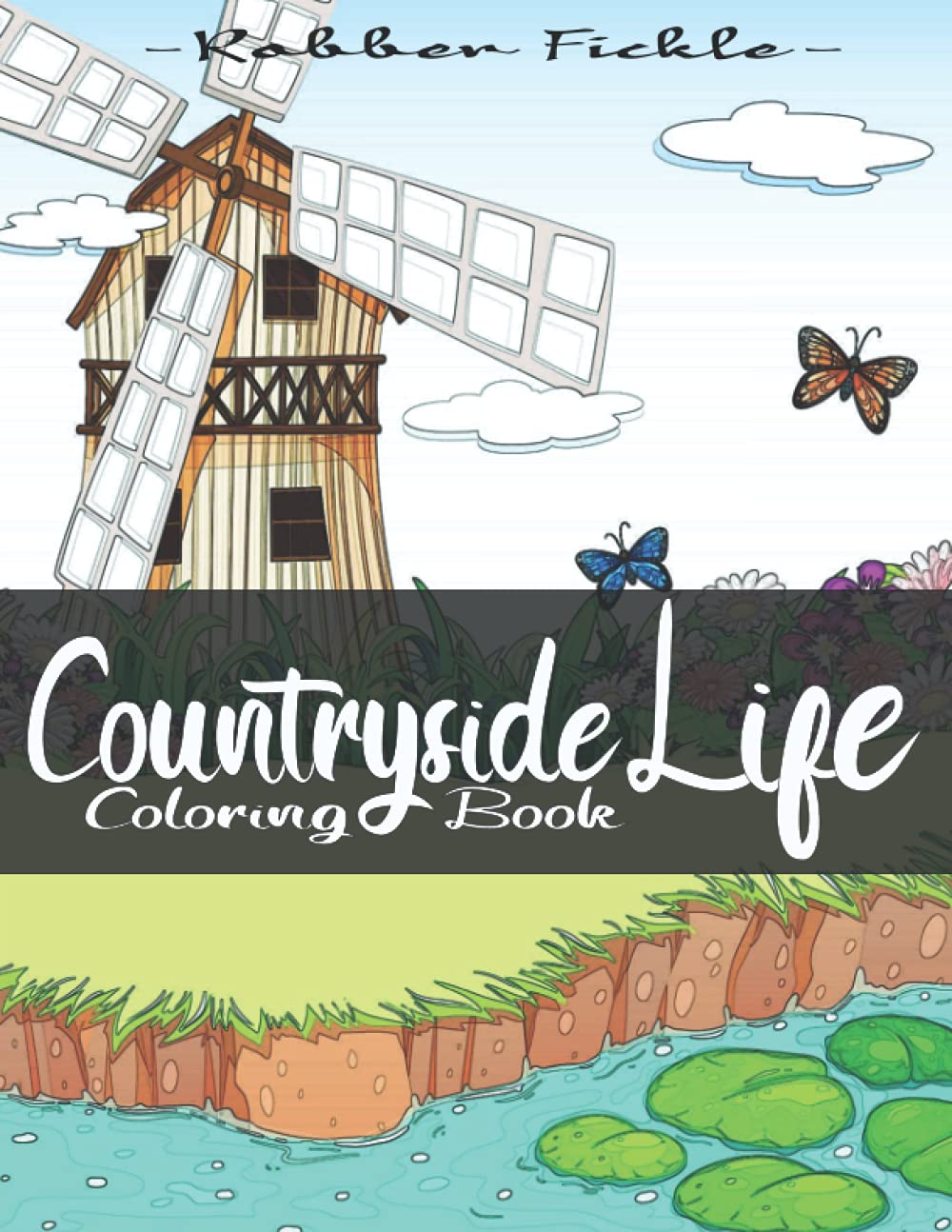 Countryside Life: An Adult Coloring Book. baixar livro de graça