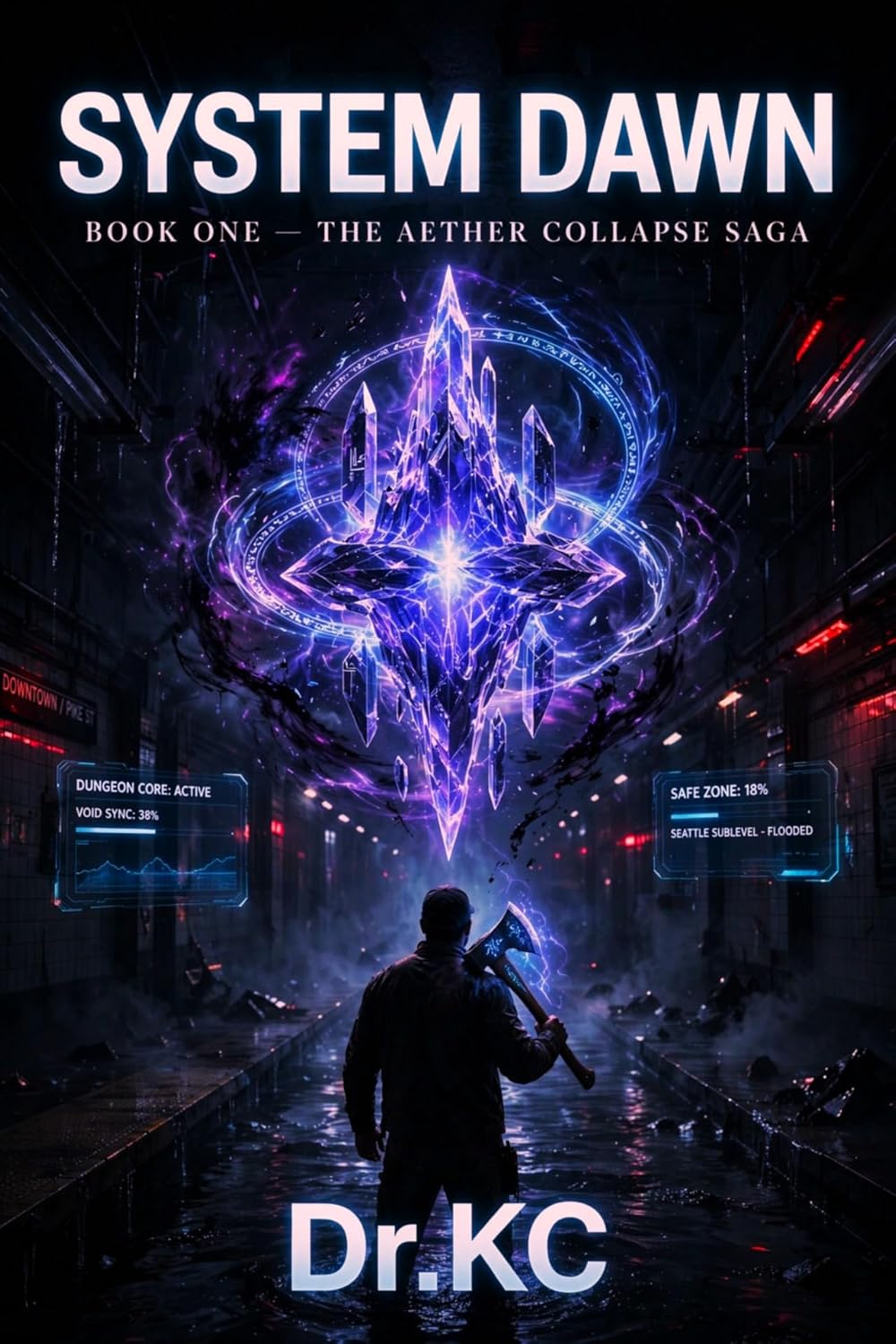 System Dawn: A LitRPG System Apocalypse Epic: Weak to Strong, Dungeon Core, Base-Building (The Aether Collapse Saga Book 1) (English Edition) baixar o livro de graça