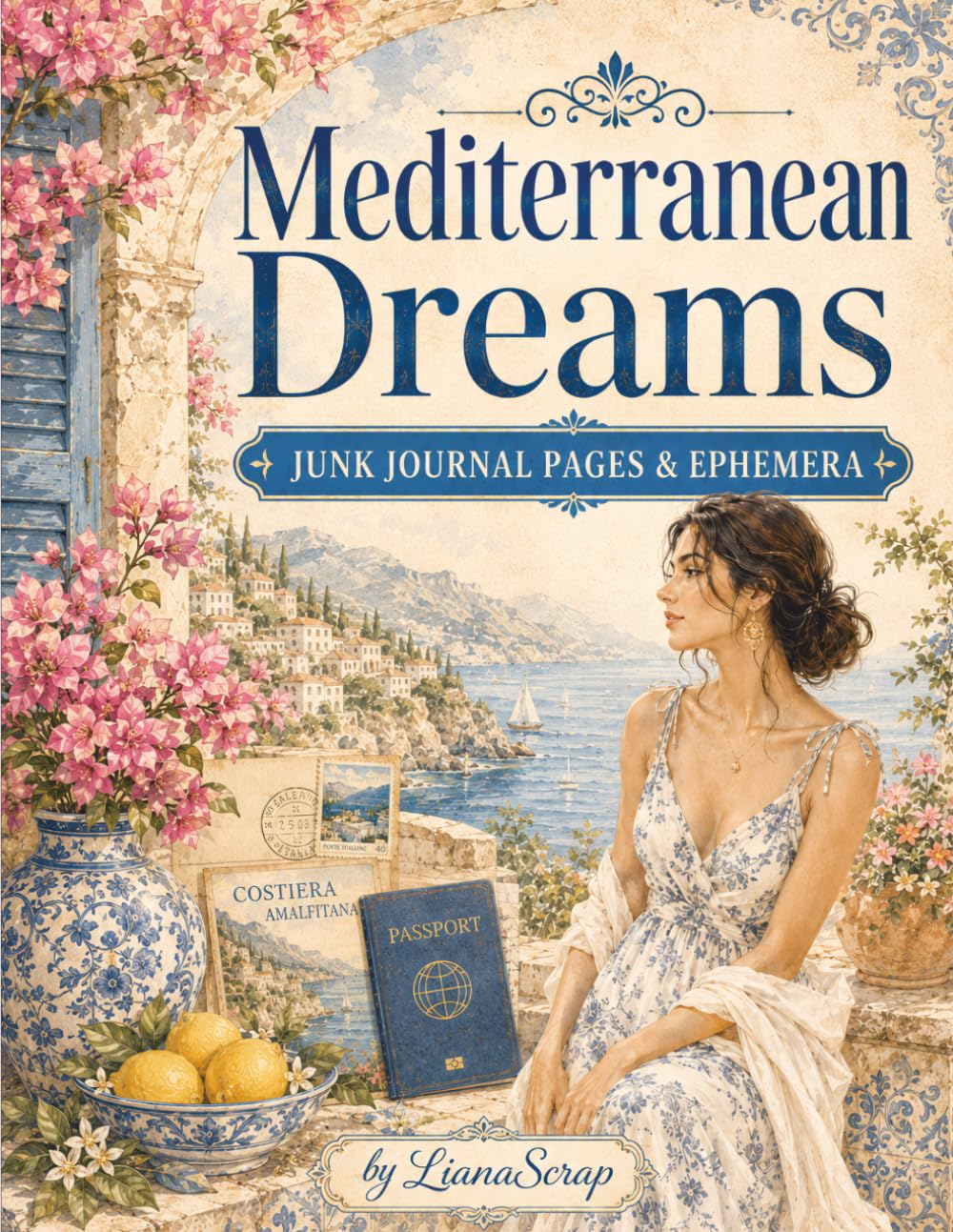 capítulo por capítulo baixar Mediterranean Dreams: Junk Journal Pages & Ephemera