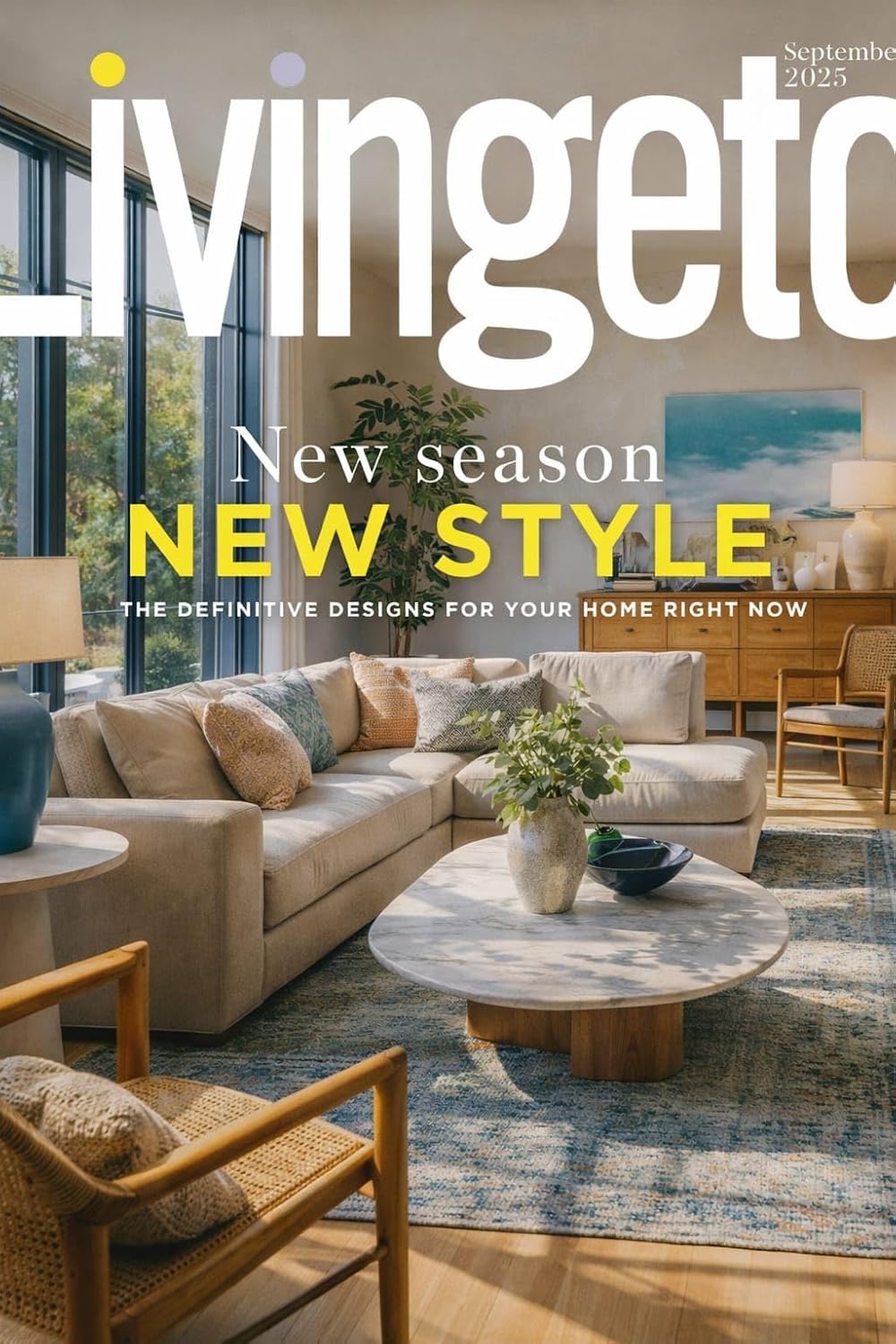 ler totalmente Interior Design Magazine Exploring New Season Style, Contemporary Home Decorating Ideas, Color-Focused Spaces, Living Rooms, Bedrooms And Bathrooms, Featuring Curated Layouts (English Edition)
