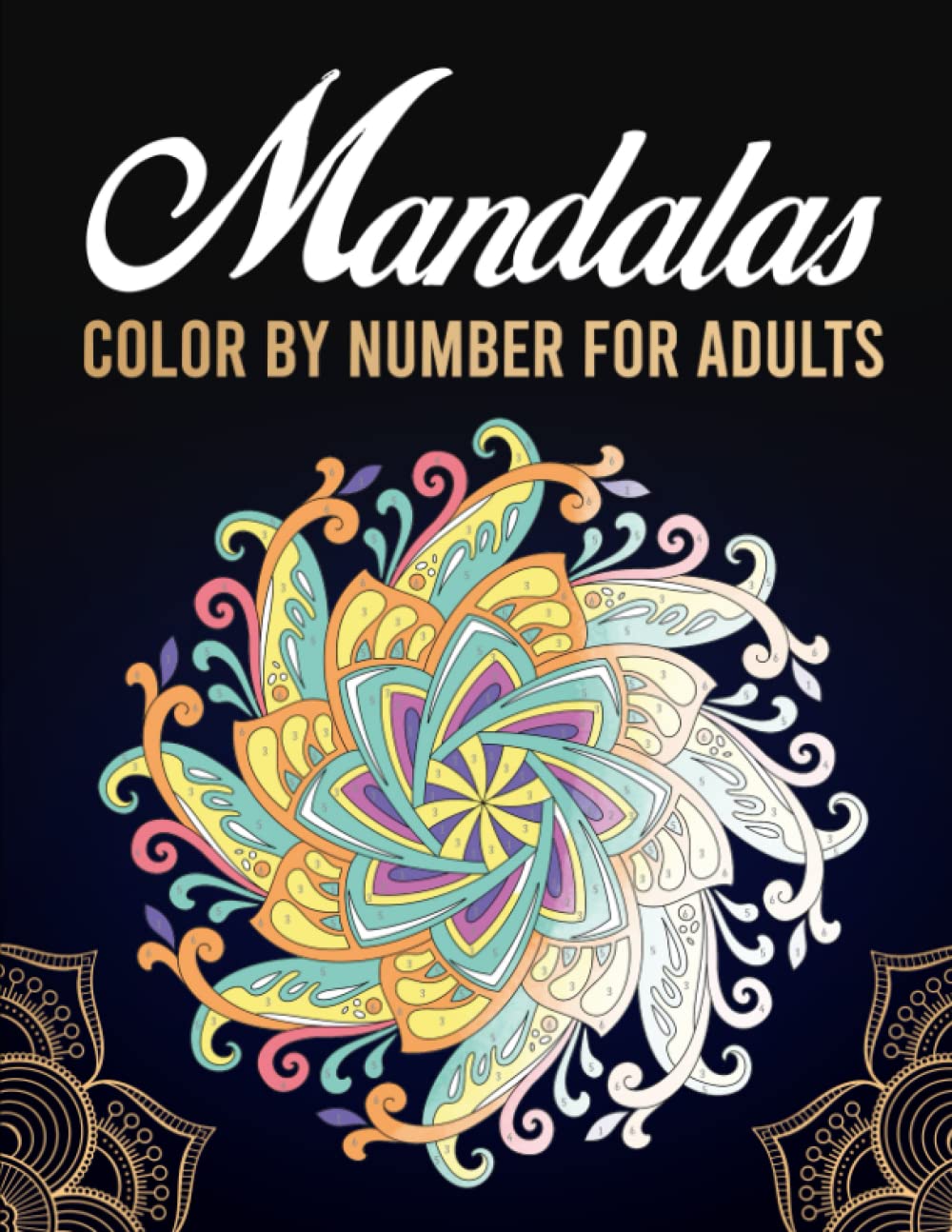 capítulo por capítulo baixar Mandalas - Color by number for Adults - Vol 2: 36 Beautiful coloring mandalas - Activity coloring book for adults relaxation