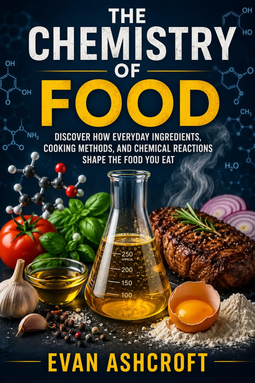 ler totalmente The Chemistry of Food: Discover How Everyday Ingredients, Cooking Methods, and Chemical Reactions Shape the Food You Eat (English Edition)