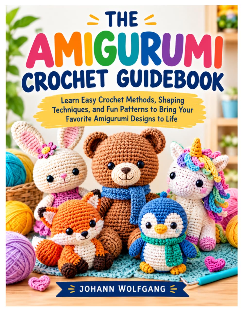capítulo por capítulo baixar THE AMIGURUMI CROCHET GUIDEBOOK: Learn Easy Crochet Methods, Shaping Techniques, and Fun Patterns to Bring Your Favorite Amigurumi Designs to Life