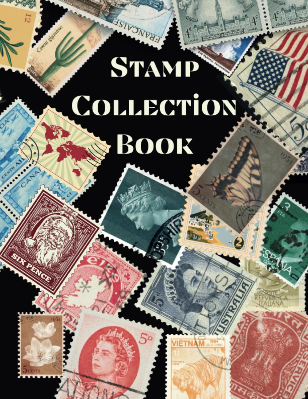 Stamp Collection Book: Stamp Collecting Album for Stamp Collectors, Stamp Collection Catalog Journal, Organize & Catalog Stamps, Tracking and organising postage stamps baixar o livro de graça