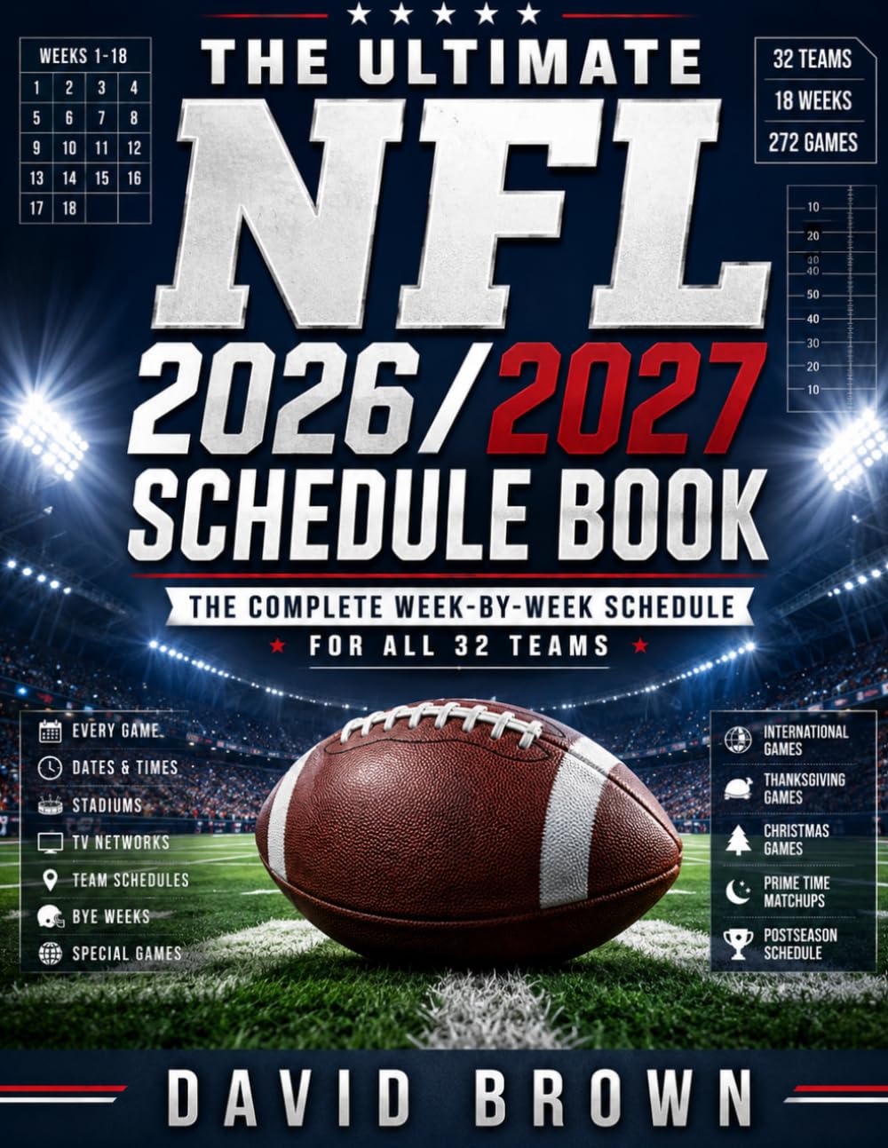 ler totalmente NFL 2026/2027 schedule book: The complete guide for all 32 teams fixtures throughout the new season: 4